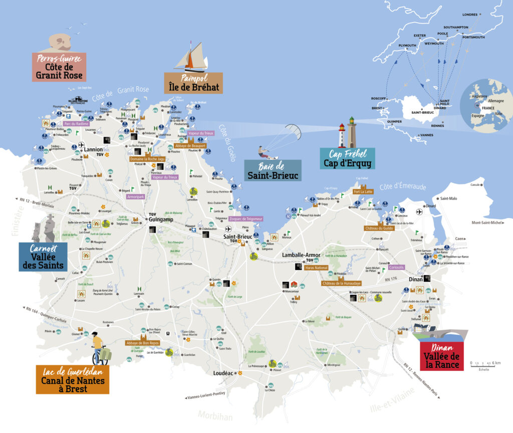 lieu touristiques cotes d'armor